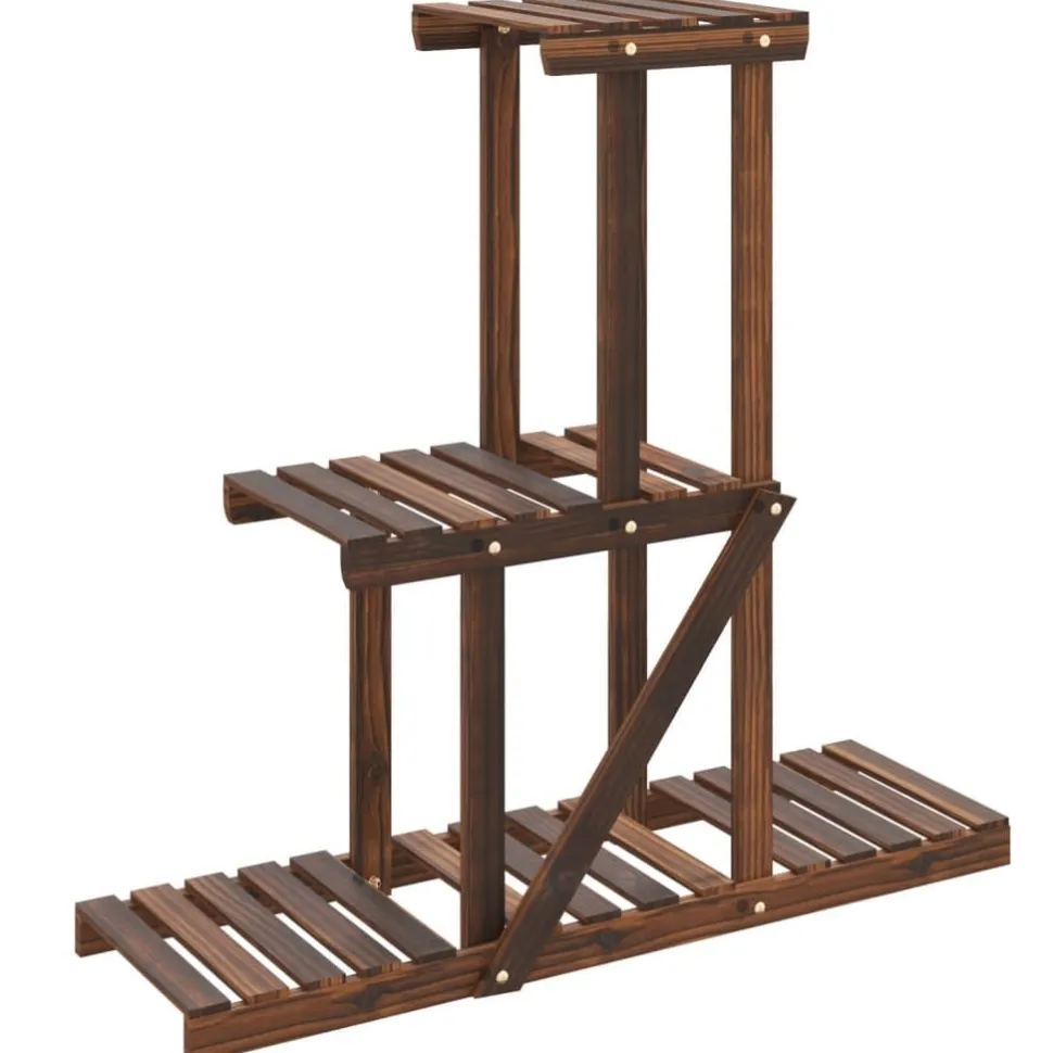 Kukkateline 81x25x75,5 cm, kuusta