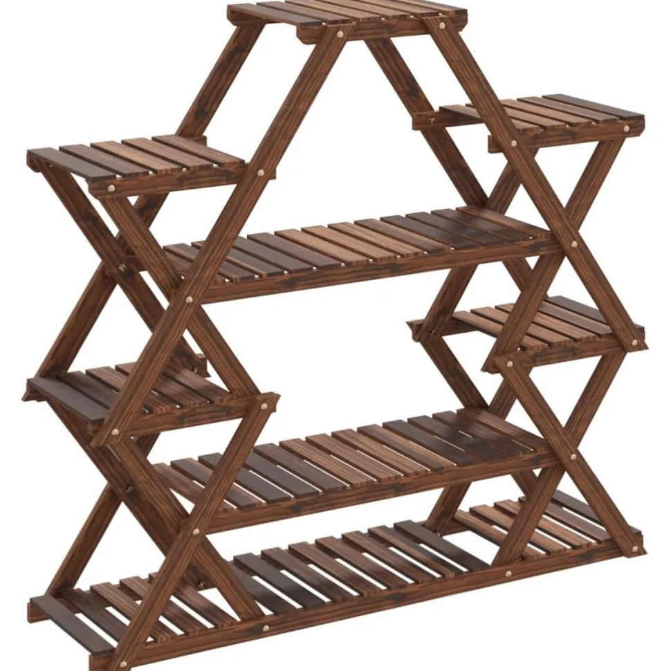 Kukkateline 81x25x75,5 cm, kuusta