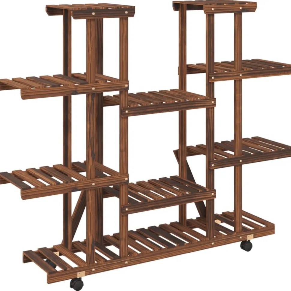 Kukkateline 81x25x75,5 cm, kuusta
