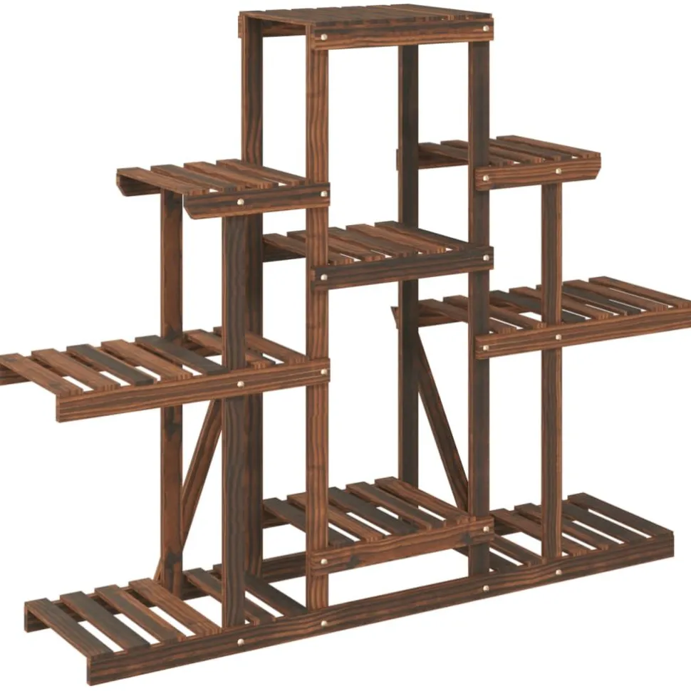 Kukkateline 81x25x75,5 cm, kuusta