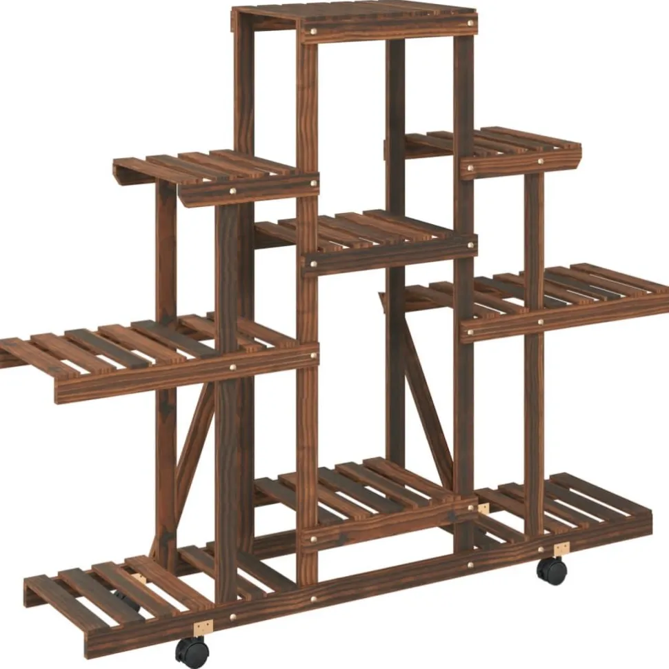 Kukkateline 81x25x75,5 cm, kuusta