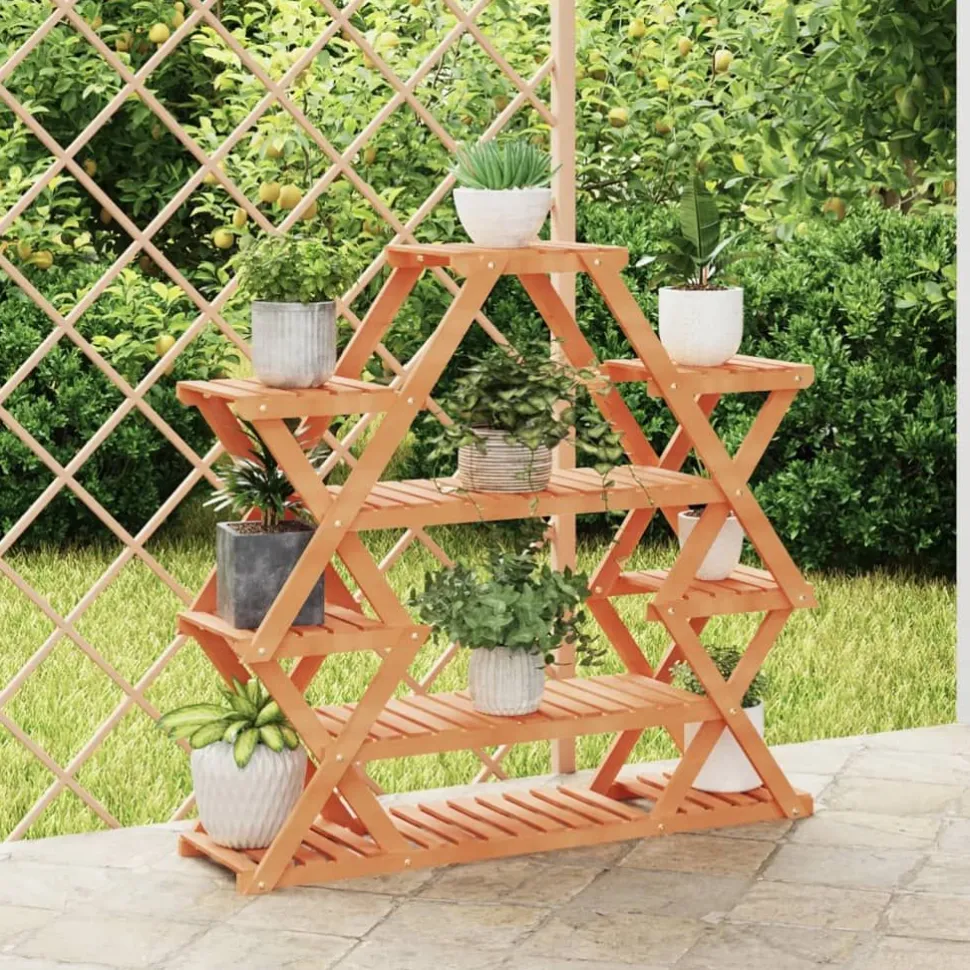 Kukkateline 81x25x75,5 cm, kuusta
