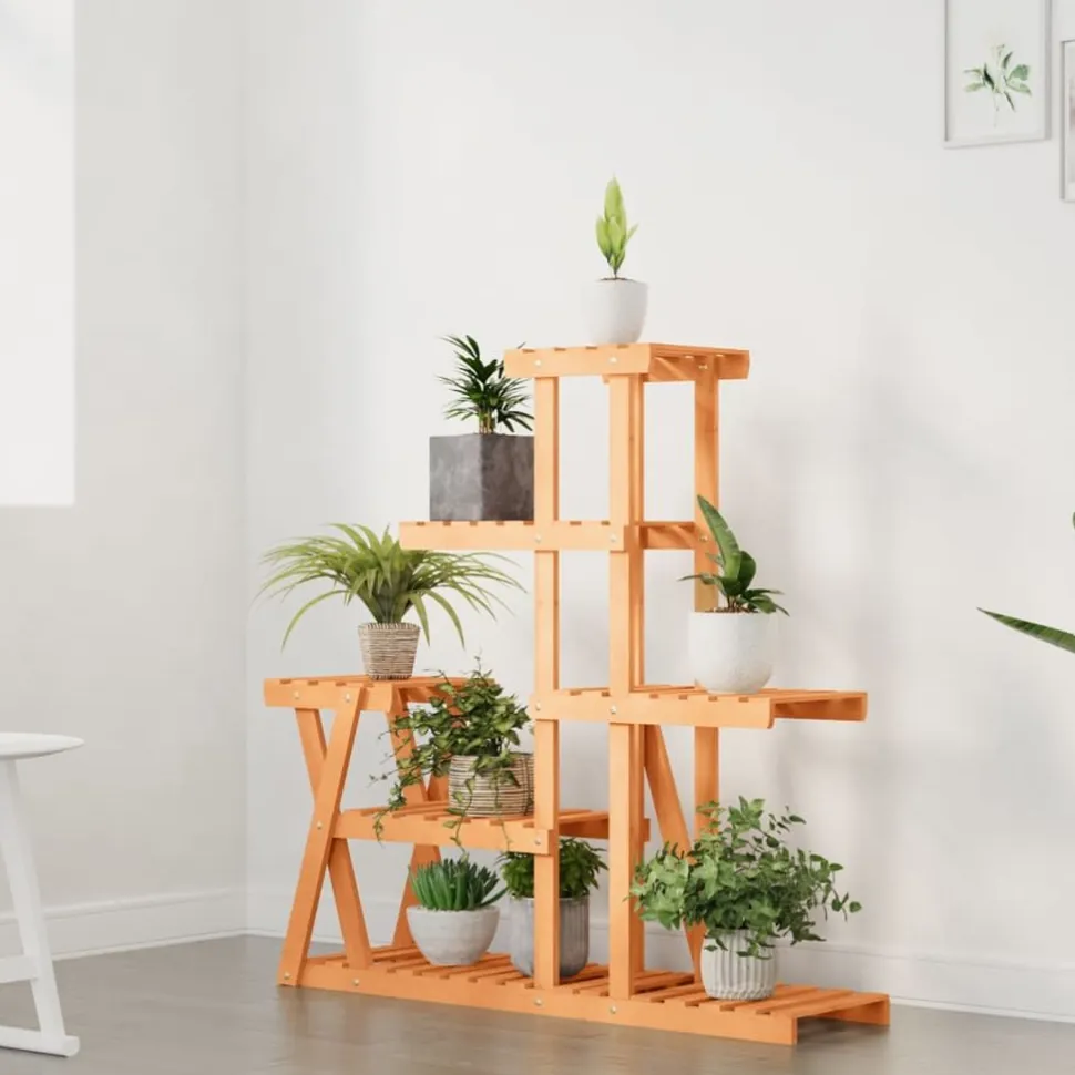 Kukkateline 81x25x75,5 cm, kuusta