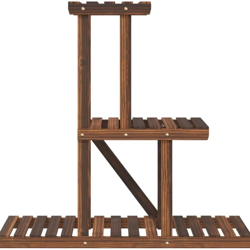 Kukkateline 81x25x75,5 cm, kuusta