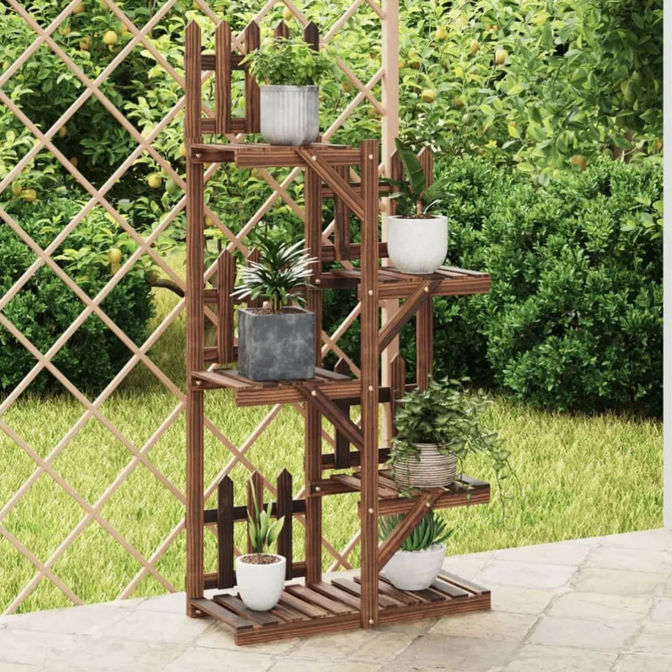 Kukkateline 81x25x75,5 cm, kuusta