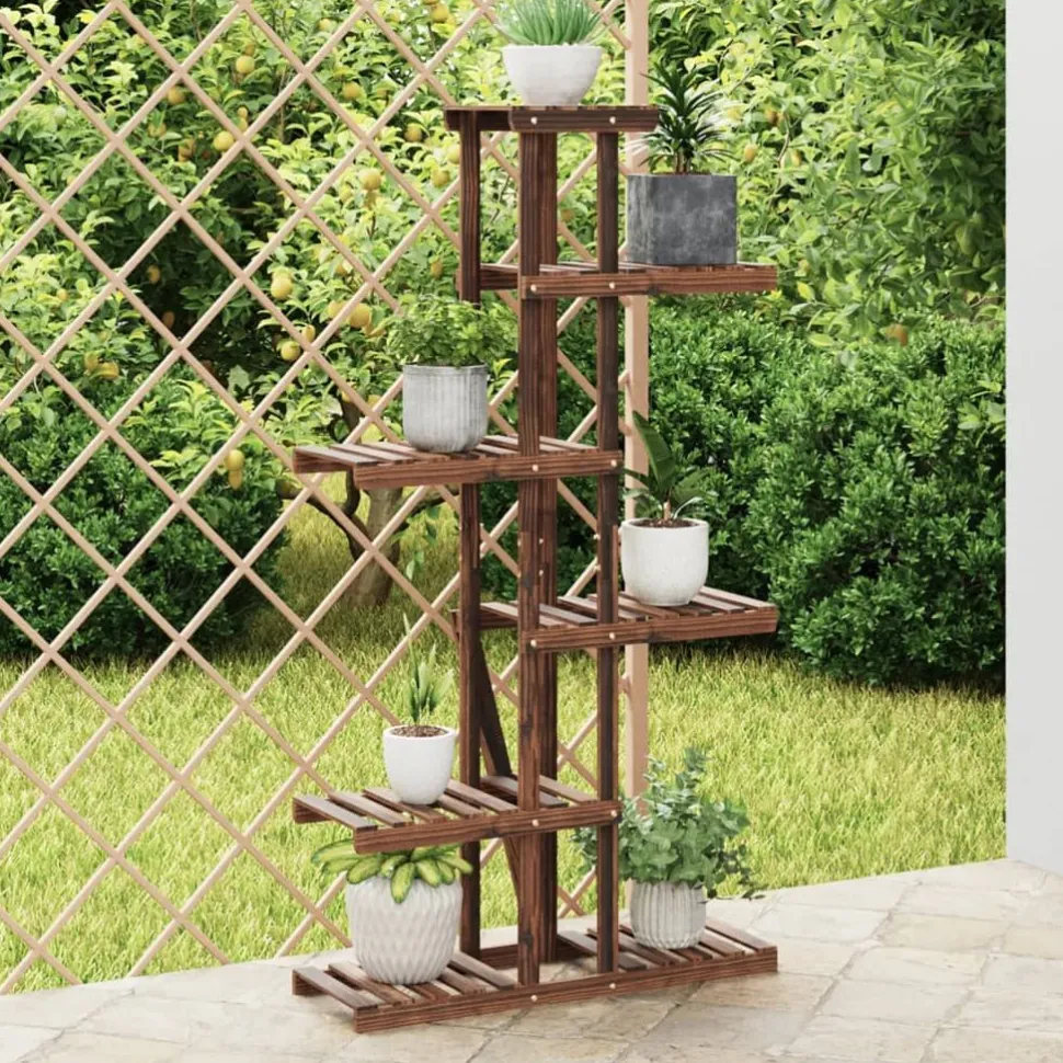Kukkateline 81x25x75,5 cm, kuusta