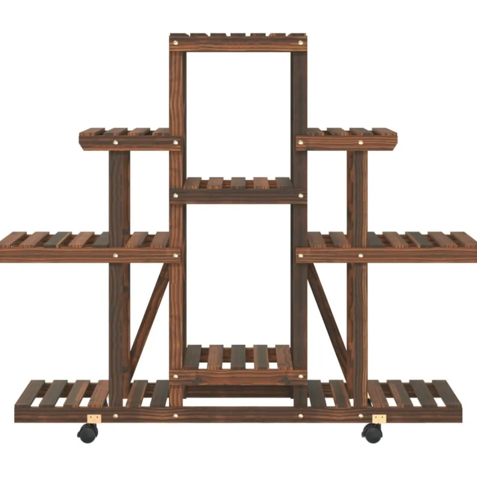 Kukkateline 81x25x75,5 cm, kuusta