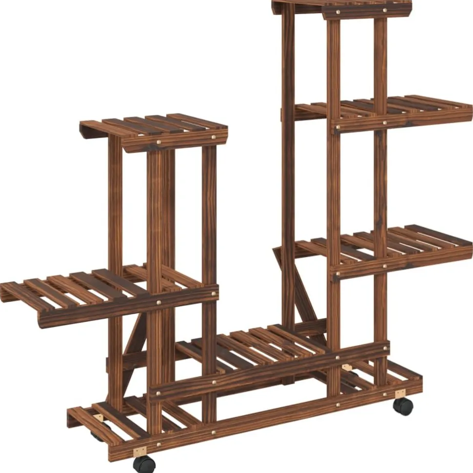 Kukkateline 81x25x75,5 cm, kuusta