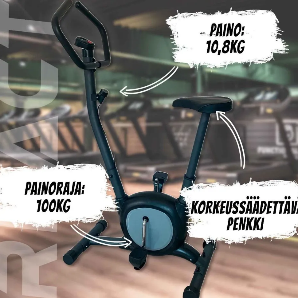 Kuntopyörä React R111 max.100kg