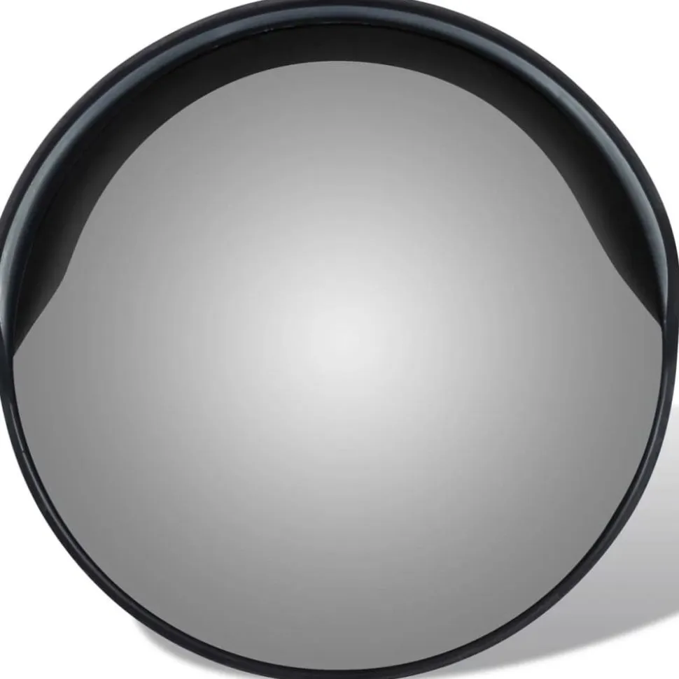 Kupera liikennepeili ulkokäyttöön PC-muovi 30 cm musta