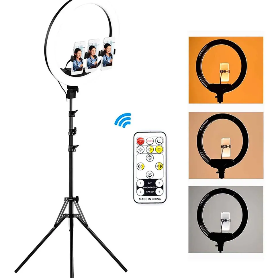 Kuvausvalo Snapsy Ring Light 18" 210cm