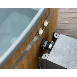 Kylpytynnyri Kirami Original Tiny S Cult-si, 1-2 hlöä, Thermowood/LightGray
