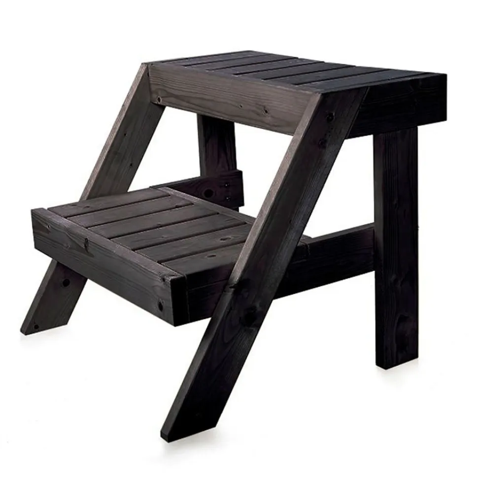 Kylpytynnyrin rappuset PW-Spa puuvalmis 55 cm