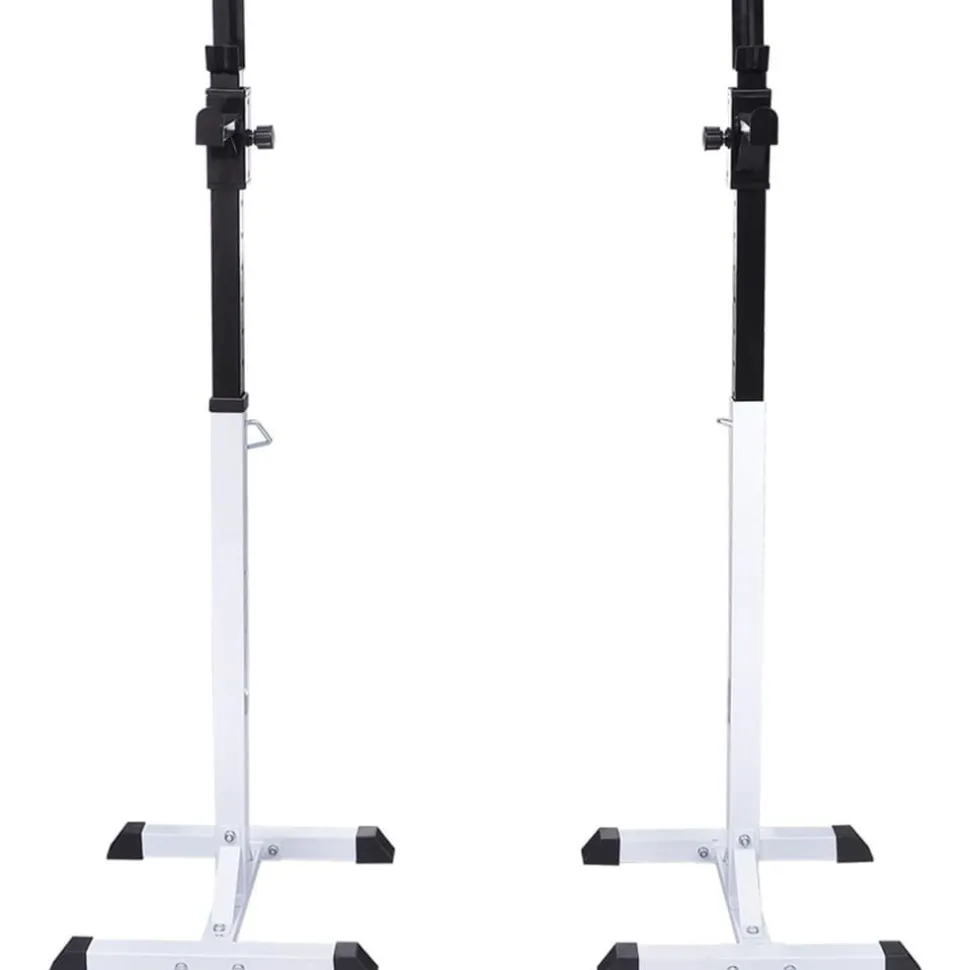 Kyykkyteline levytanko- ja käsipainosarjalla, 60.5kg