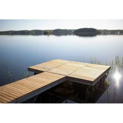 Laituri PW-Spa Teräs-äijä, 1.2x4.8m + 3.7x2.4m
