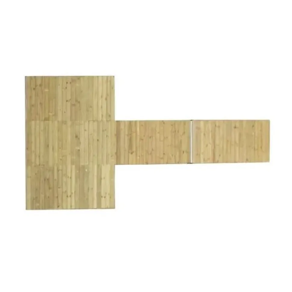 Laituri PW-Spa Teräs-äijä, 1.2x4.8m + 3.7x2.4m