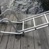 Laituritikkaat 4 askelmaa 105 cm anodisoitu alumiini