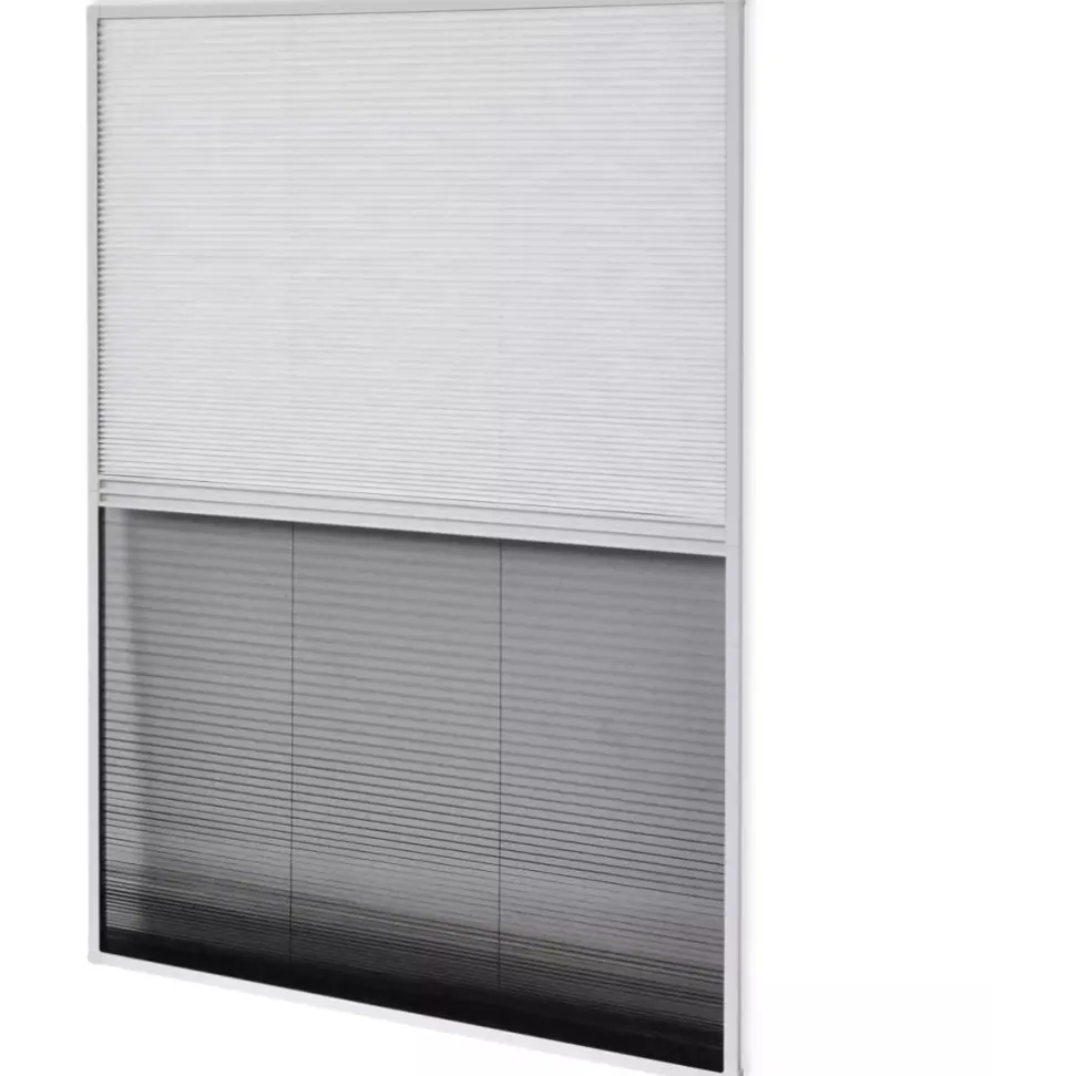 Laskostettu hyönteisverkko ikkunaan 60x80 cm alumiini