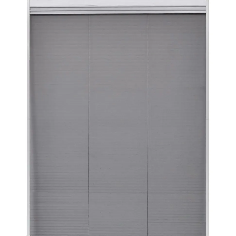 Laskostettu hyönteisverkko ikkunaan 60x80 cm alumiini