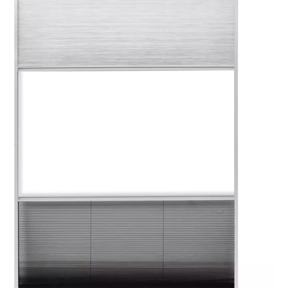 Laskostettu hyönteisverkko ikkunaan 60x80 cm alumiini