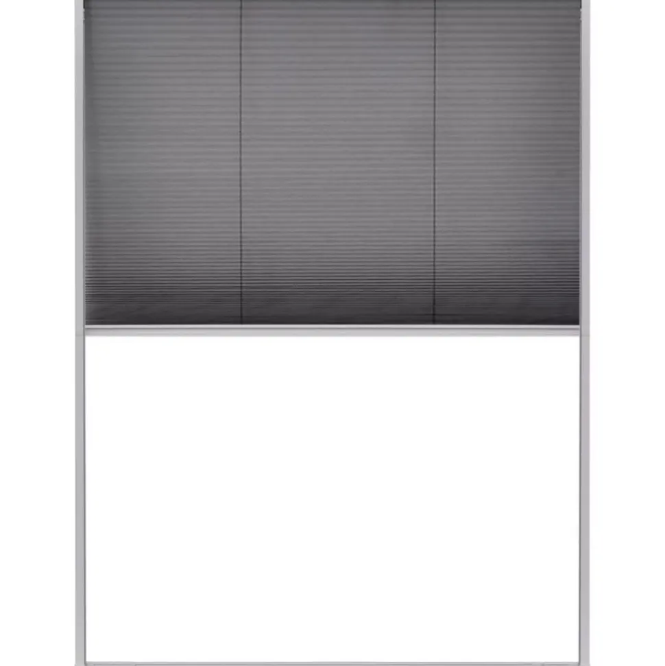 Laskostettu hyönteisverkko ikkunaan 60x80cm alumiini