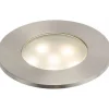 LED-terassivalosarja Malmbergs Ground III Kit 5x0.6W, IP67, teräs