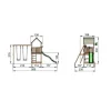 Leikkikeskus Jungle Gym Club ja Swing Module X'tra sis. liukumäen