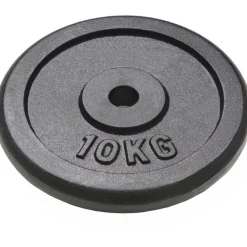Levypainot, 4kpl, 2x10kg + 2x5kg, valurauta