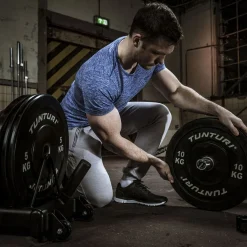 Levypaino Tunturi 20 kg musta