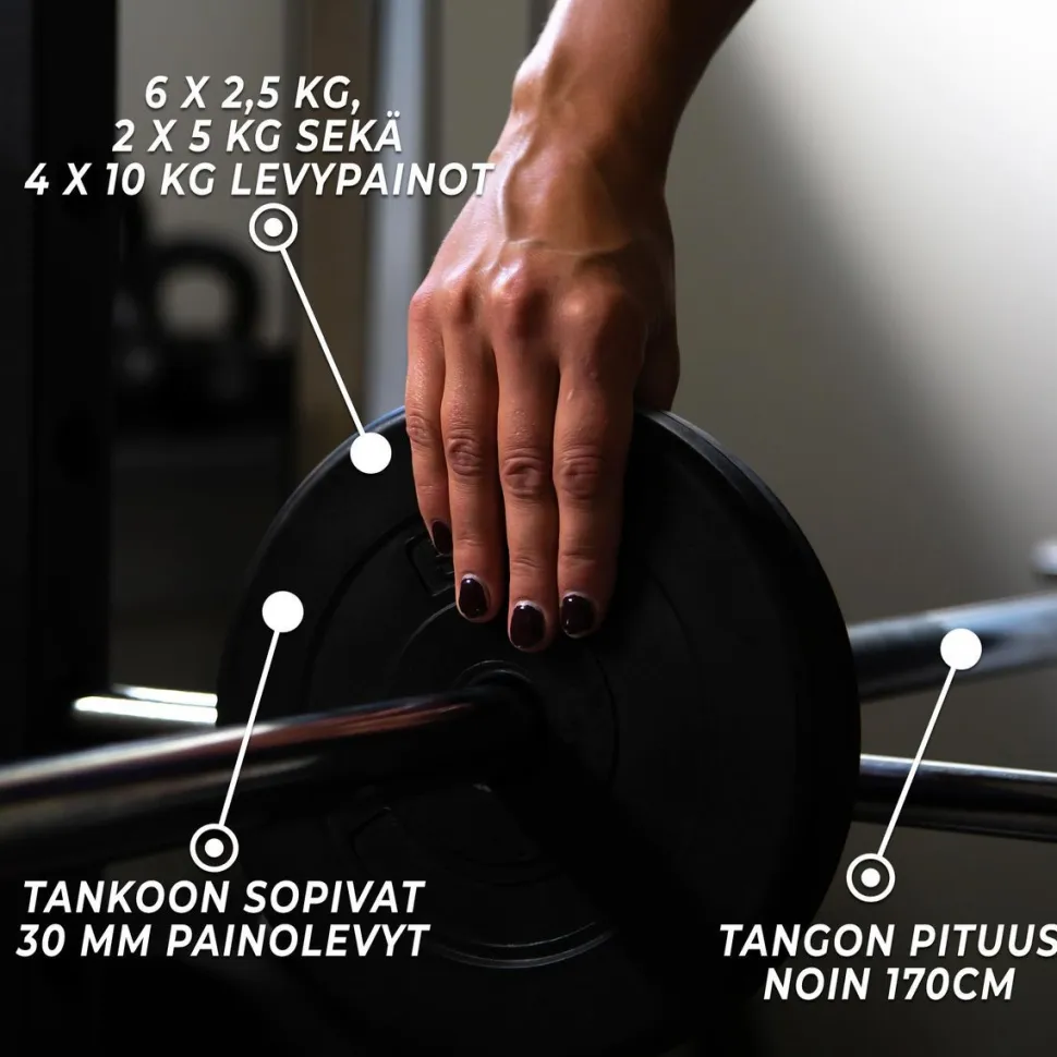 Levytankosarja Fit'n Shape 75kg