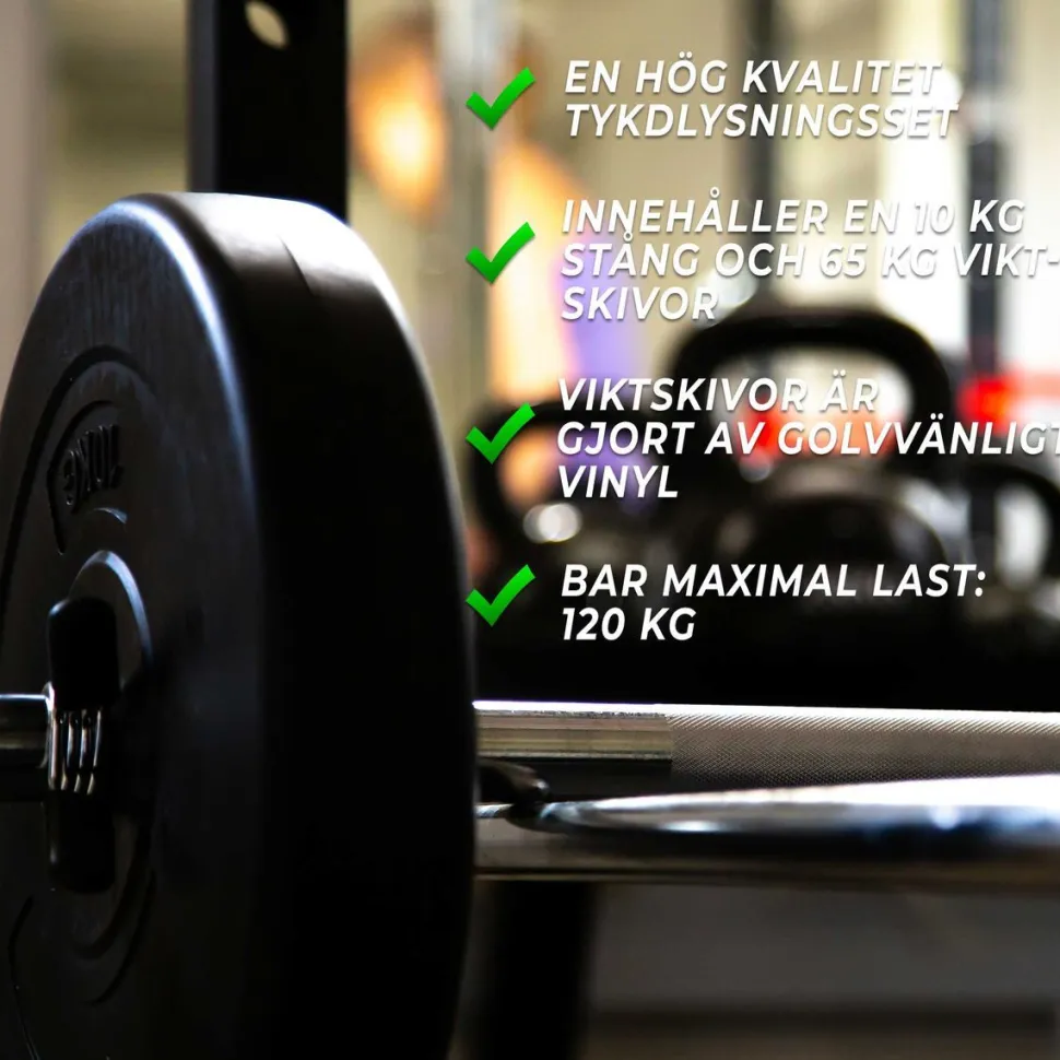 Levytankosarja Fit'n Shape 75kg