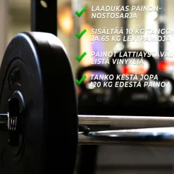 Levytankosarja Fit'n Shape 75kg