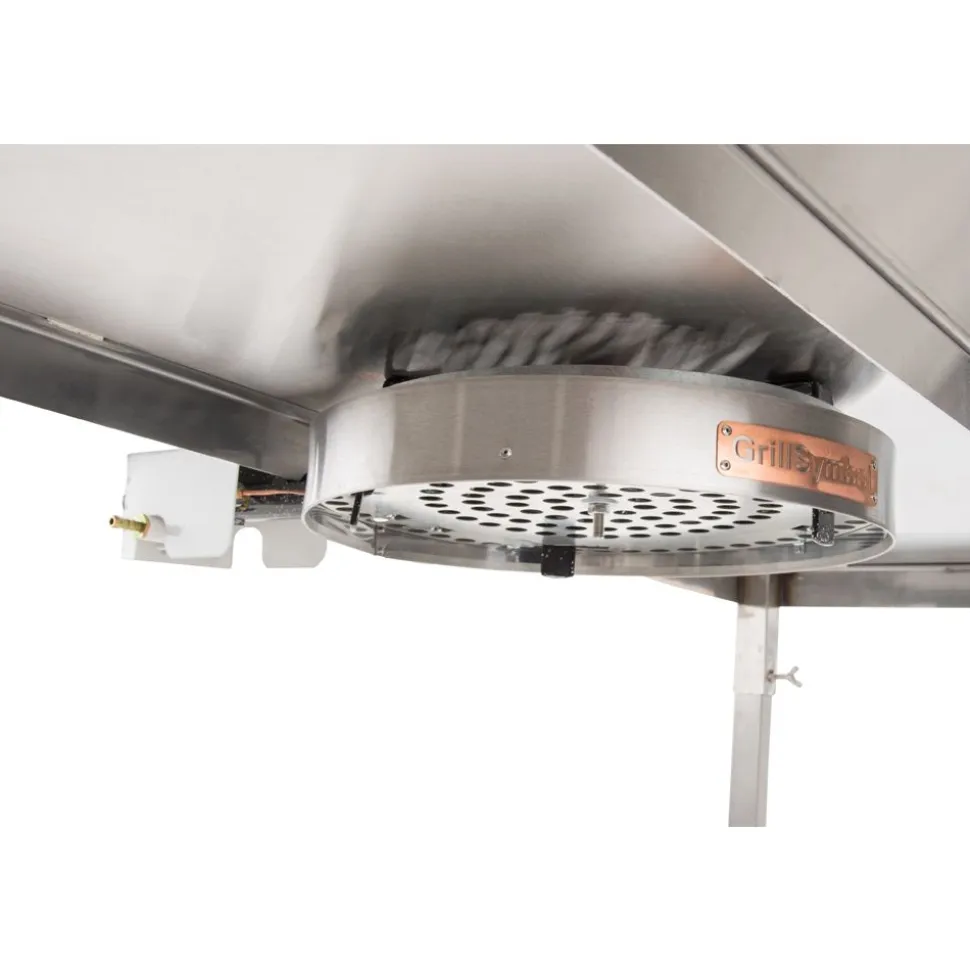 Lämpöhaude GrillSymbol Chafer XL 170x55x85 cm