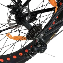 Maastopyörä Swoop Fatbike Adventurer, 26x4", 21 vaihdetta, musta