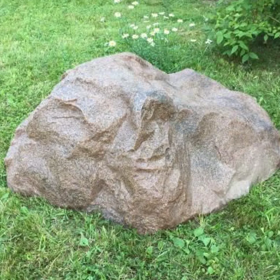 Maisemakivi Taidekivi D-120 Ø120cm punainen lasikuitua
