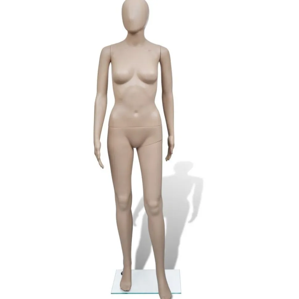 Mallinukke nainen Pyöreä pää