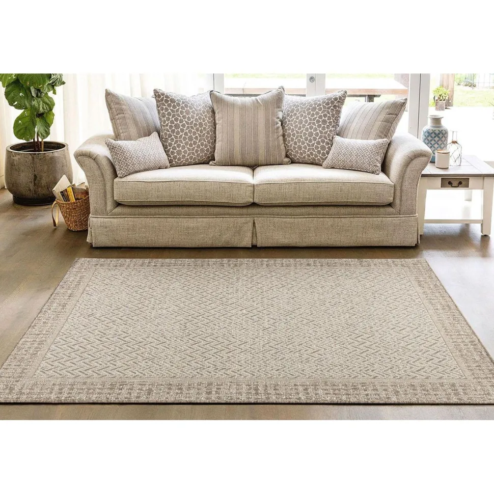 Matto Linento Ermioni 80x150 cm ruskeanbeige
