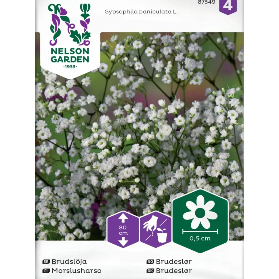 Morsiusharso Nelson Garden, siemenet