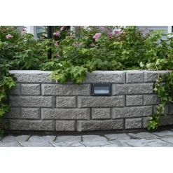 Muurikivi Rudus Aitakivi kansipari 560x200x100 mm sileä harmaa
