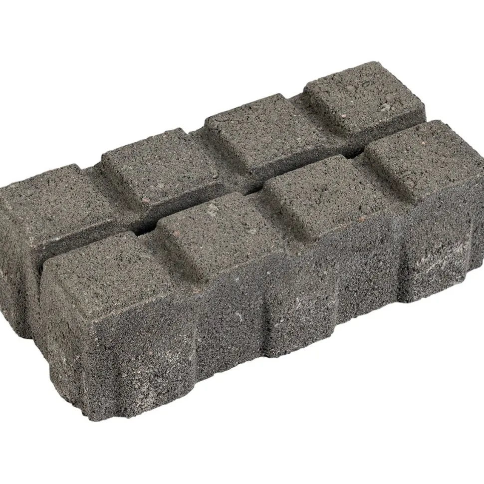 Nurmikivi 278x138x80 mm musta