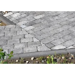 Nurmikon reunakivi Lakka 600x135x80 mm punainen