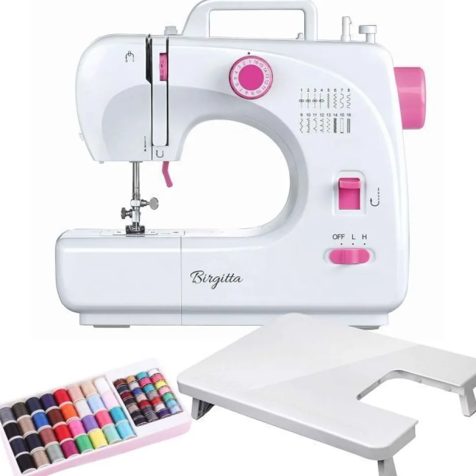 Ompelukone Birgitta Comfort 3-in-1-setti