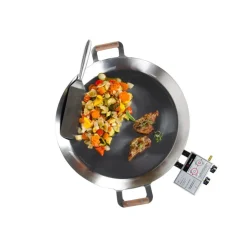 Paellasetti GrillSymbol PRO-580 Ø58 cm D-400 kaasupoltin säädinletkusetti