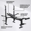 Painonnostopenkki React Multifunction säädettävä max. 160 kg