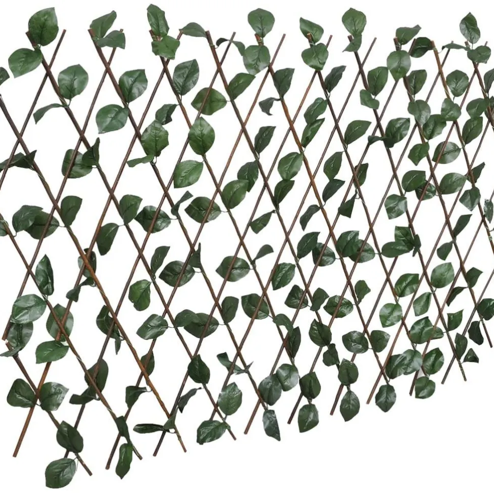Pajusäleikköaidat 5 kpl keinotekoisilla lehdillä 180x60 cm