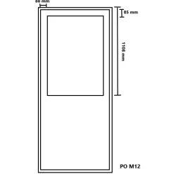 Parvekeovi Oulux PO6 M12 mittatilausovi
