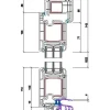 Parvekeovi Seicom PVC TD 3K, PVC, 3-lasinen mittatilausovi