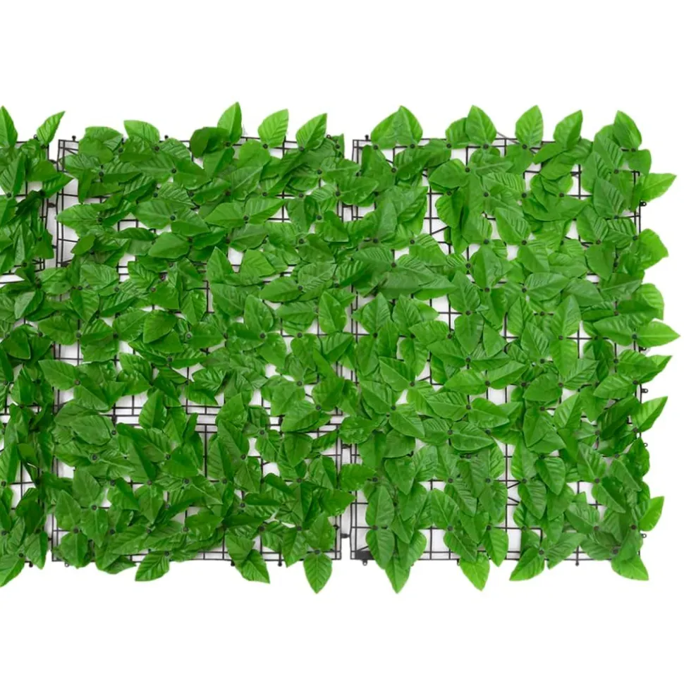 Parvekkeen näköeste vihreillä lehdillä 600x75 cm