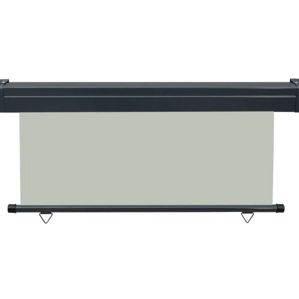 Parvekkeen sivumarkiisi 175x250 cm harmaa