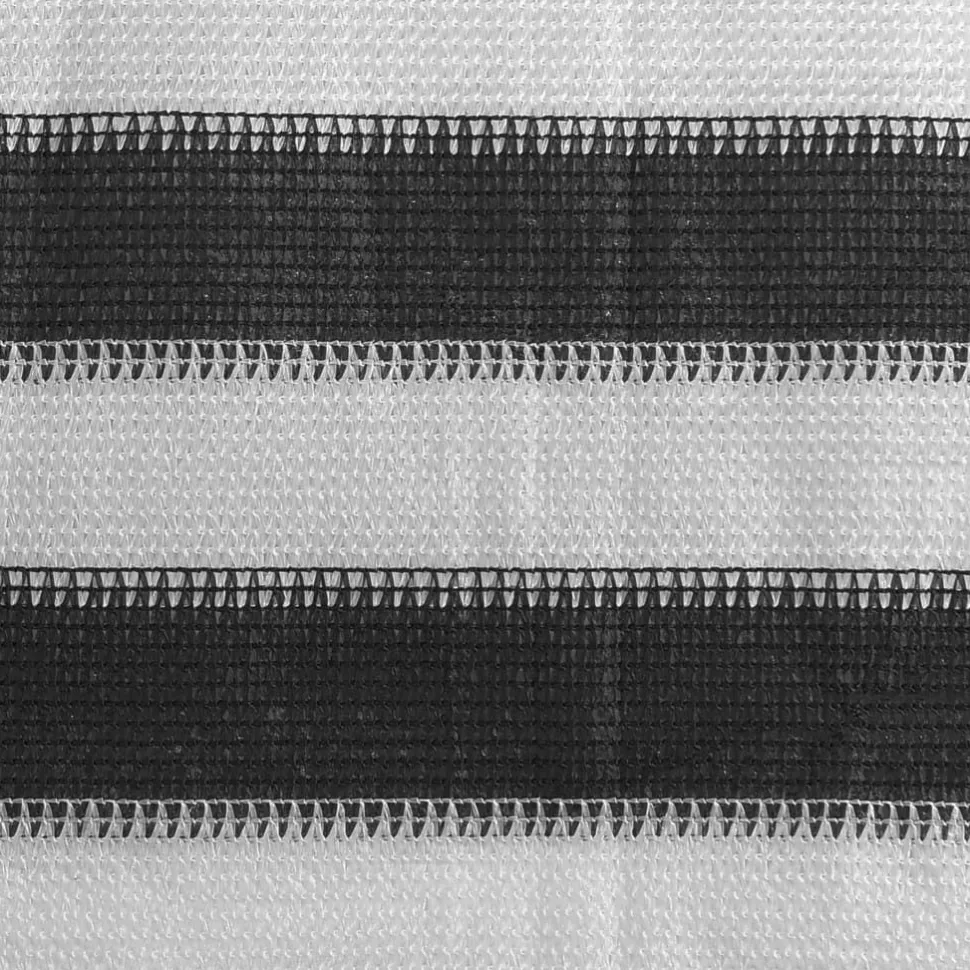 Parvekkeen suoja hdpe 75x300 cm antrasiitti ja valkoinen